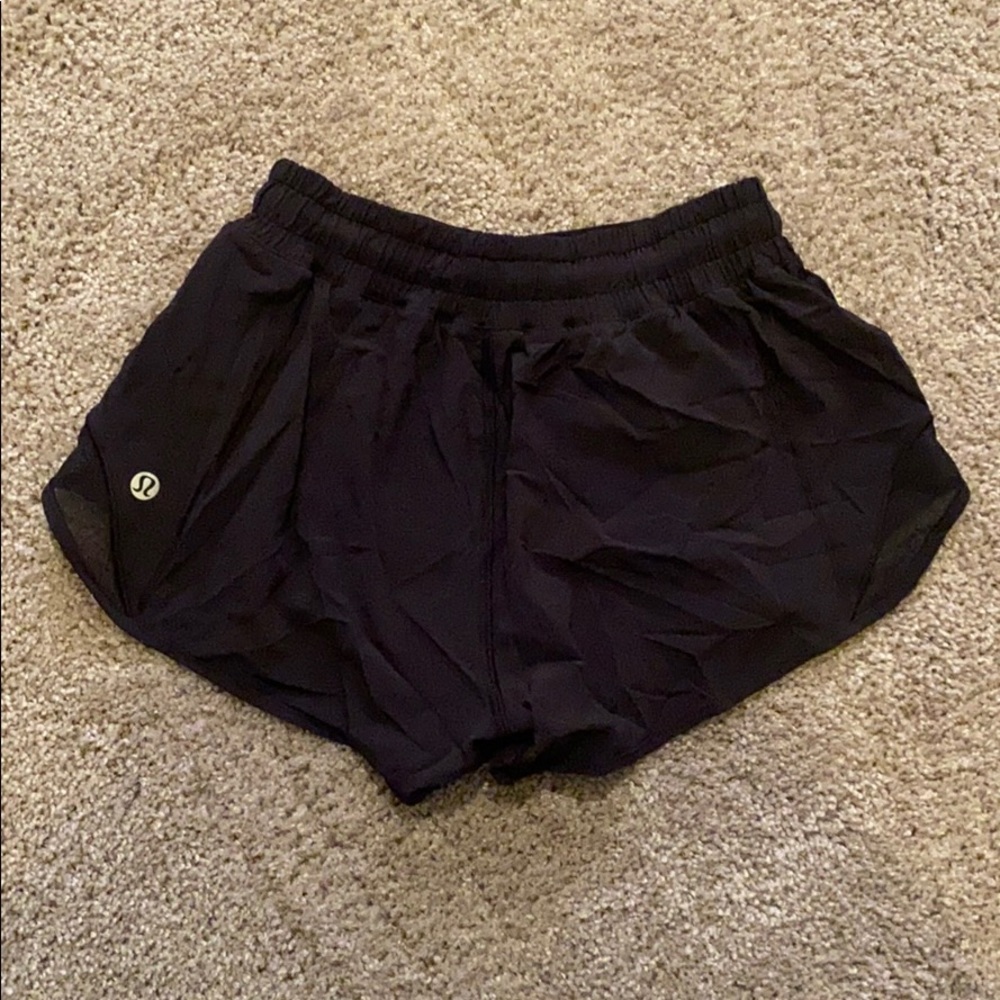 Lululemon Hotty Hot Shorts 2.5in Black